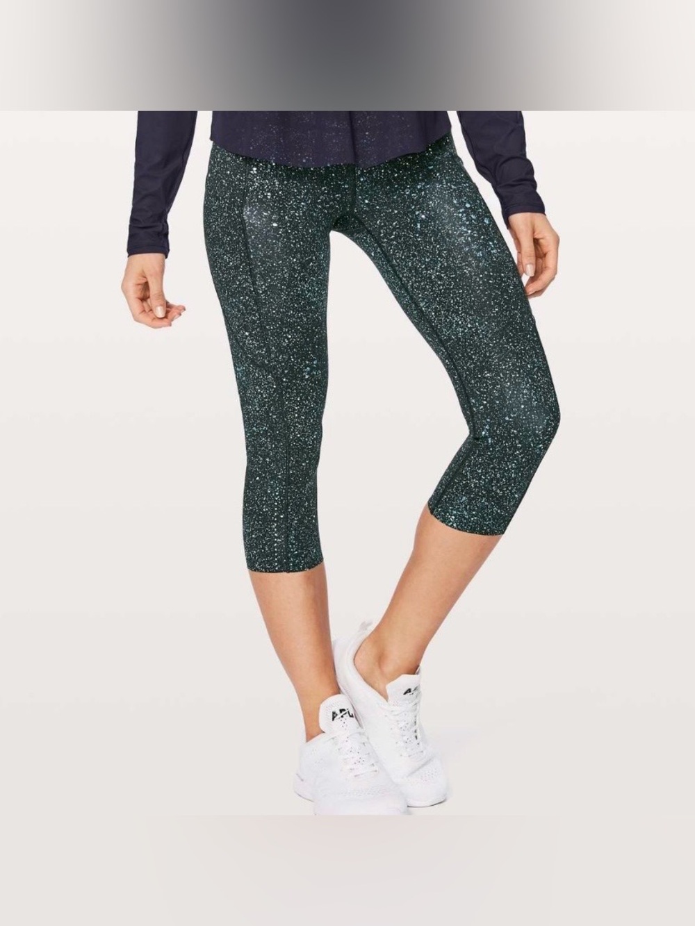 Lululemon fast and free crop Nulux 19”